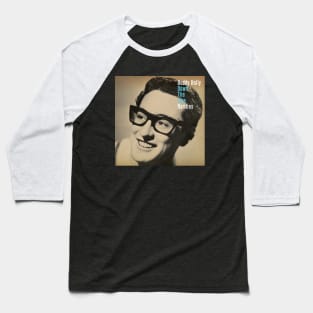 Buddy Holly Down The Line Rarities Album Cover Baseball T-Shirt